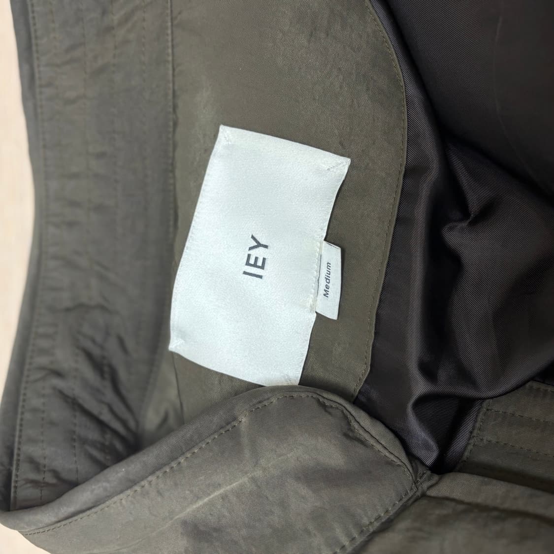 이에이 IEY Wire Collar Oversized 점퍼 M 상품이미지1