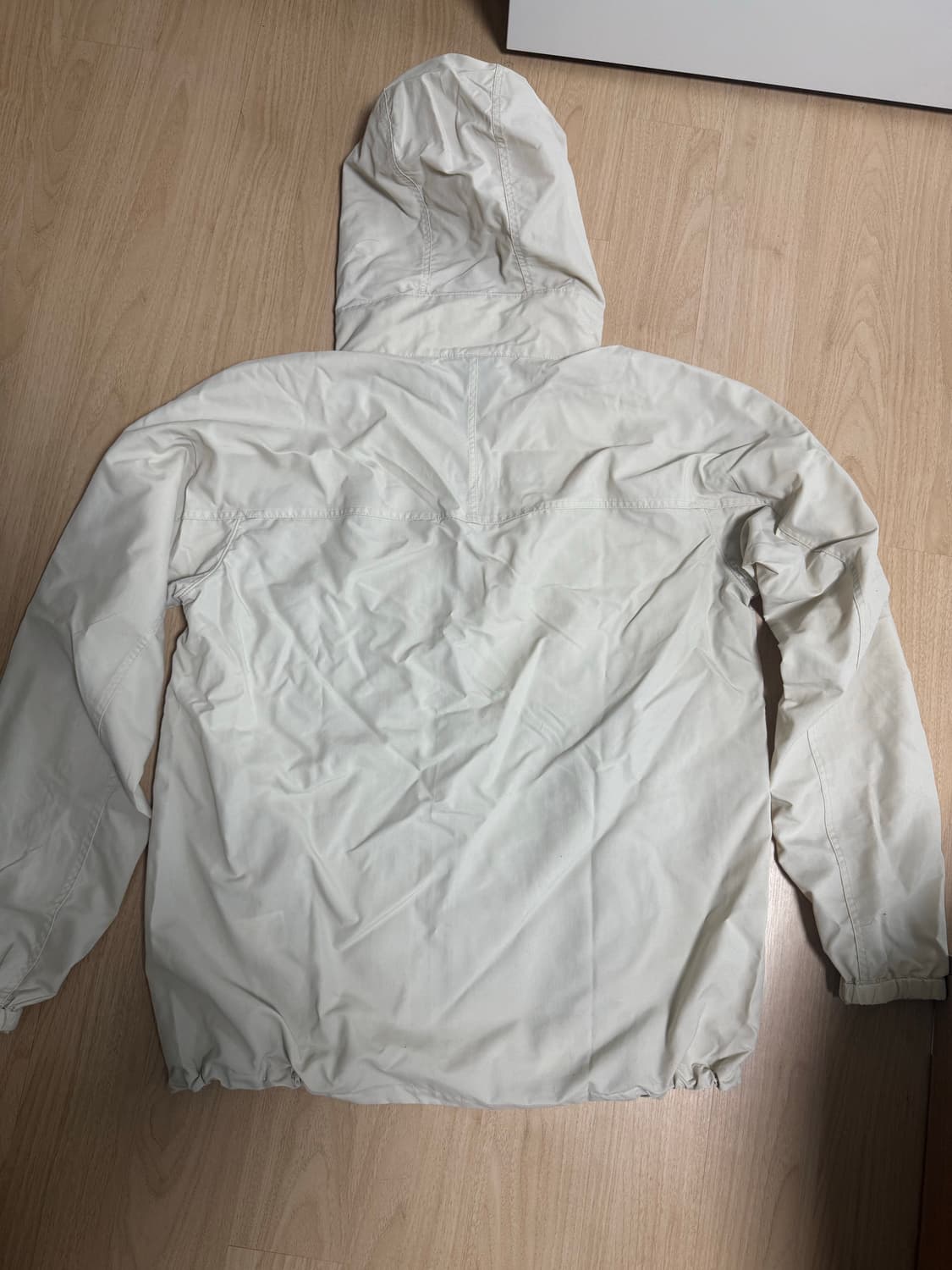 (새상품) 몽벨 O.D 아이보리 후드 바람막이 자켓 M 상품이미지2