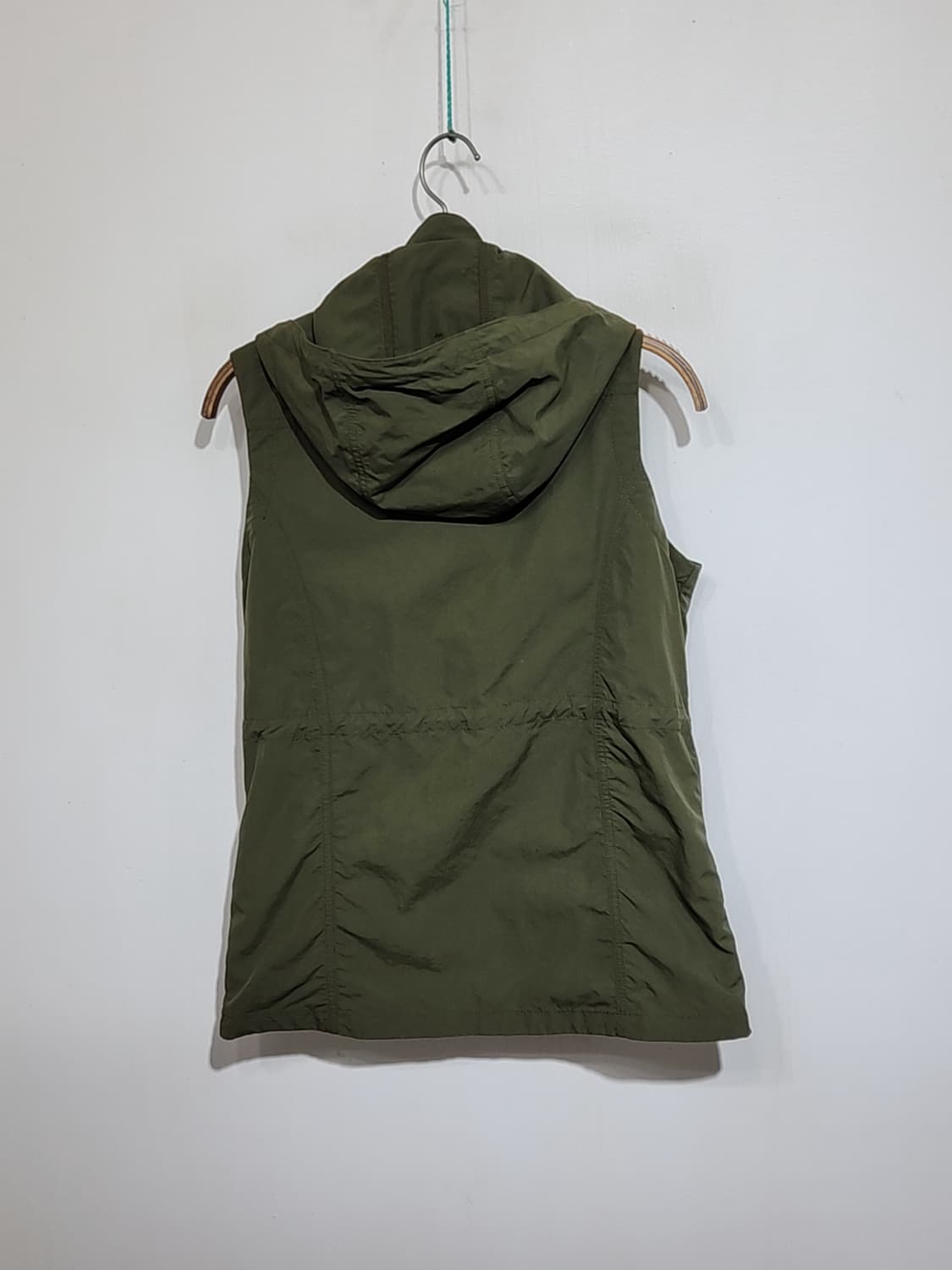 (M) 노스페이스 조끼 카키 후드 베스트 등산 아웃도어  상품이미지6