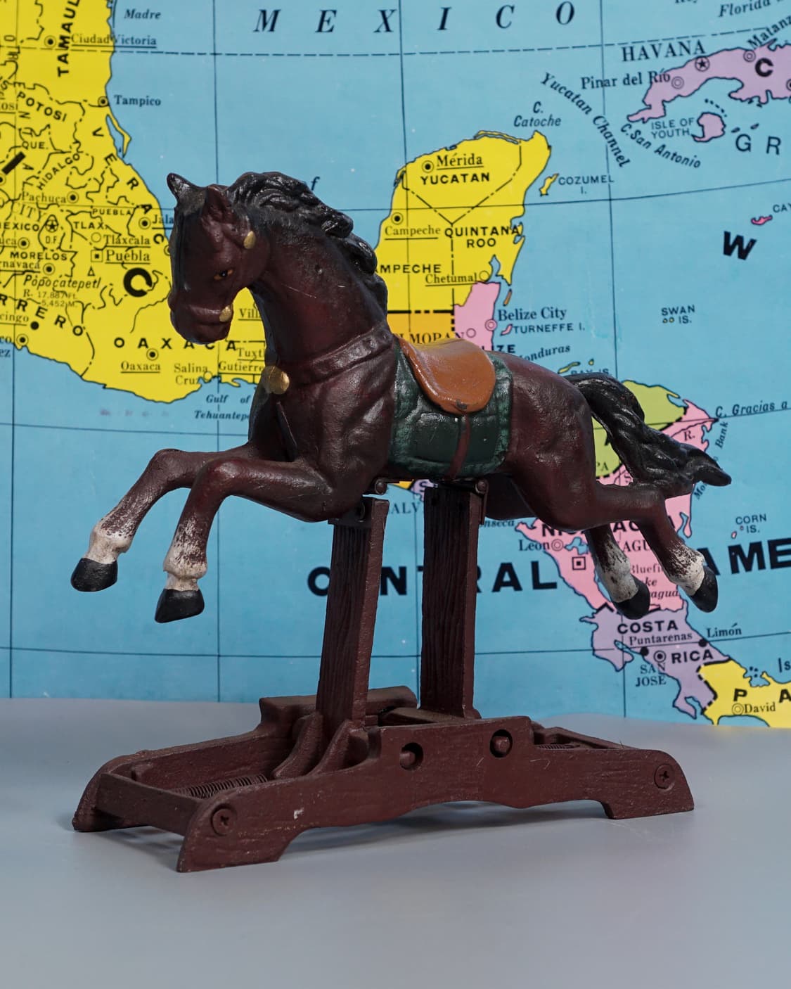 빈티지 소품 Cracker Barrel 주물 목마 상품이미지1