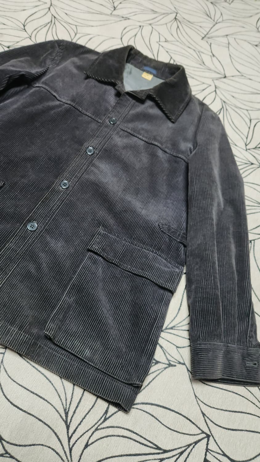 일본판 인터메조 블랙 코듀로이 블레이져 넉넉100 상품이미지3