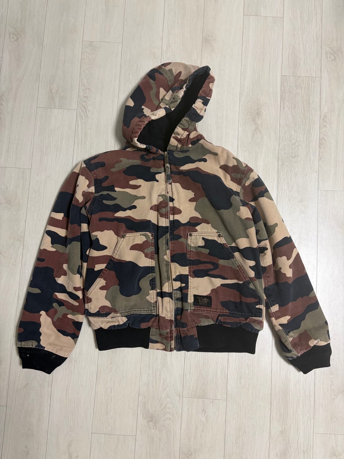 카모 패턴 빈티지 자켓 상품이미지2