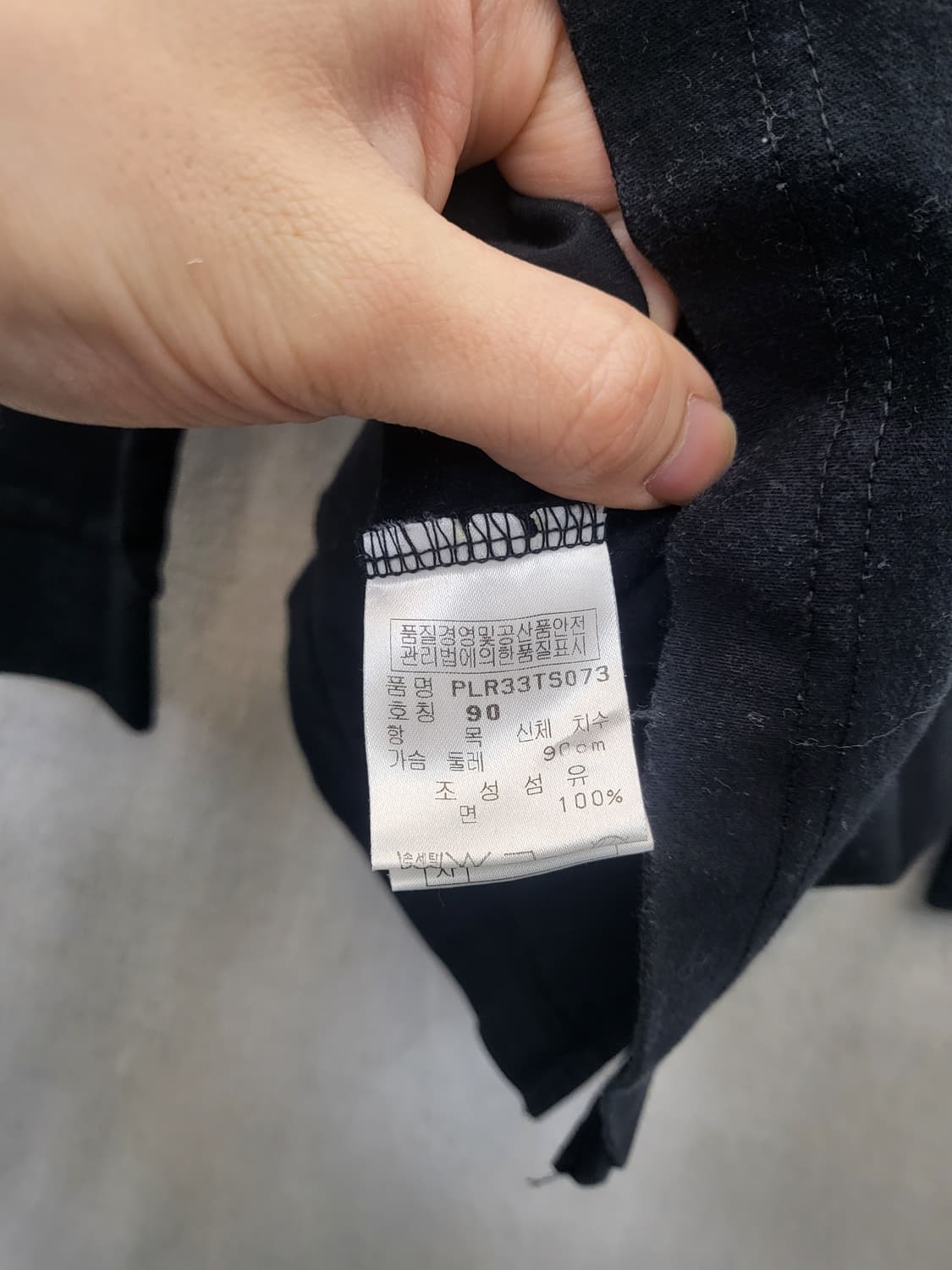 PING 카라 티셔츠  블랙 상품이미지4