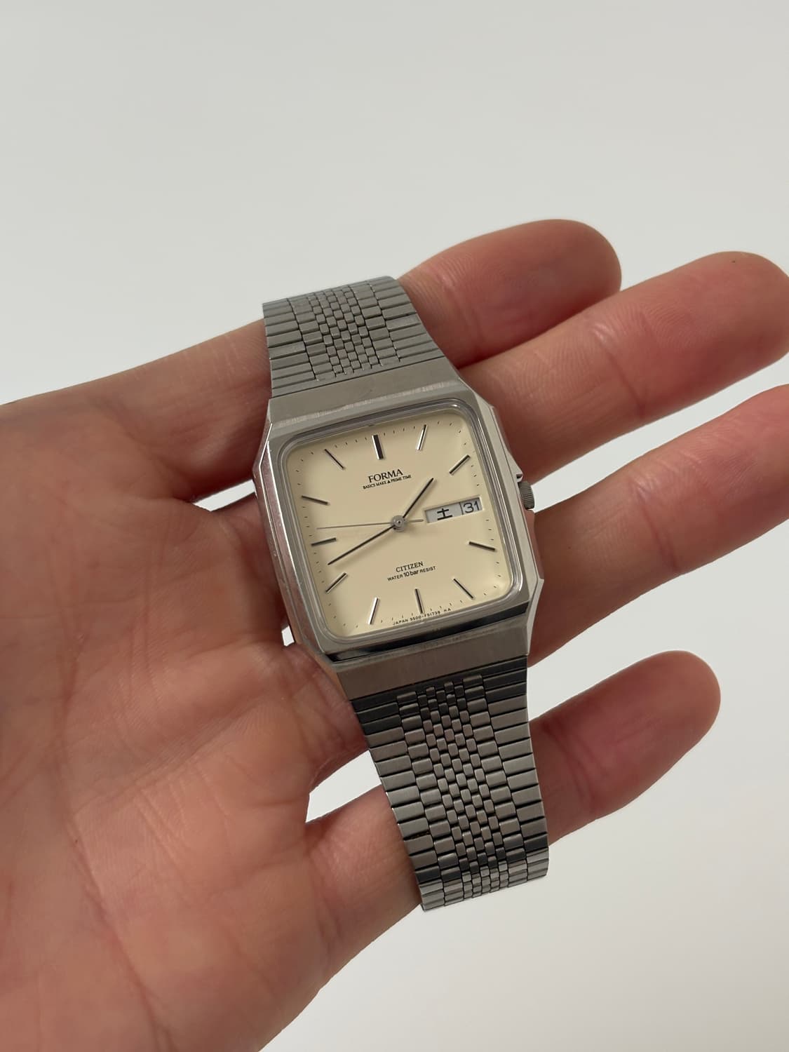 1990s Forma Cream Dial Silver Quartz 상품이미지1