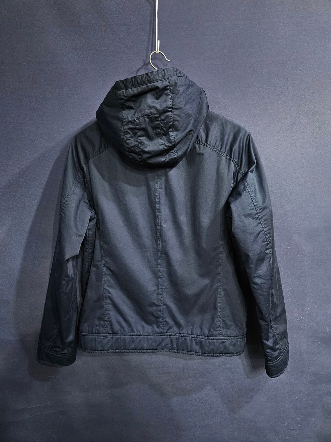 아르마니 익스체인지 네이비 남성 100 후드집업 자켓  상품이미지2