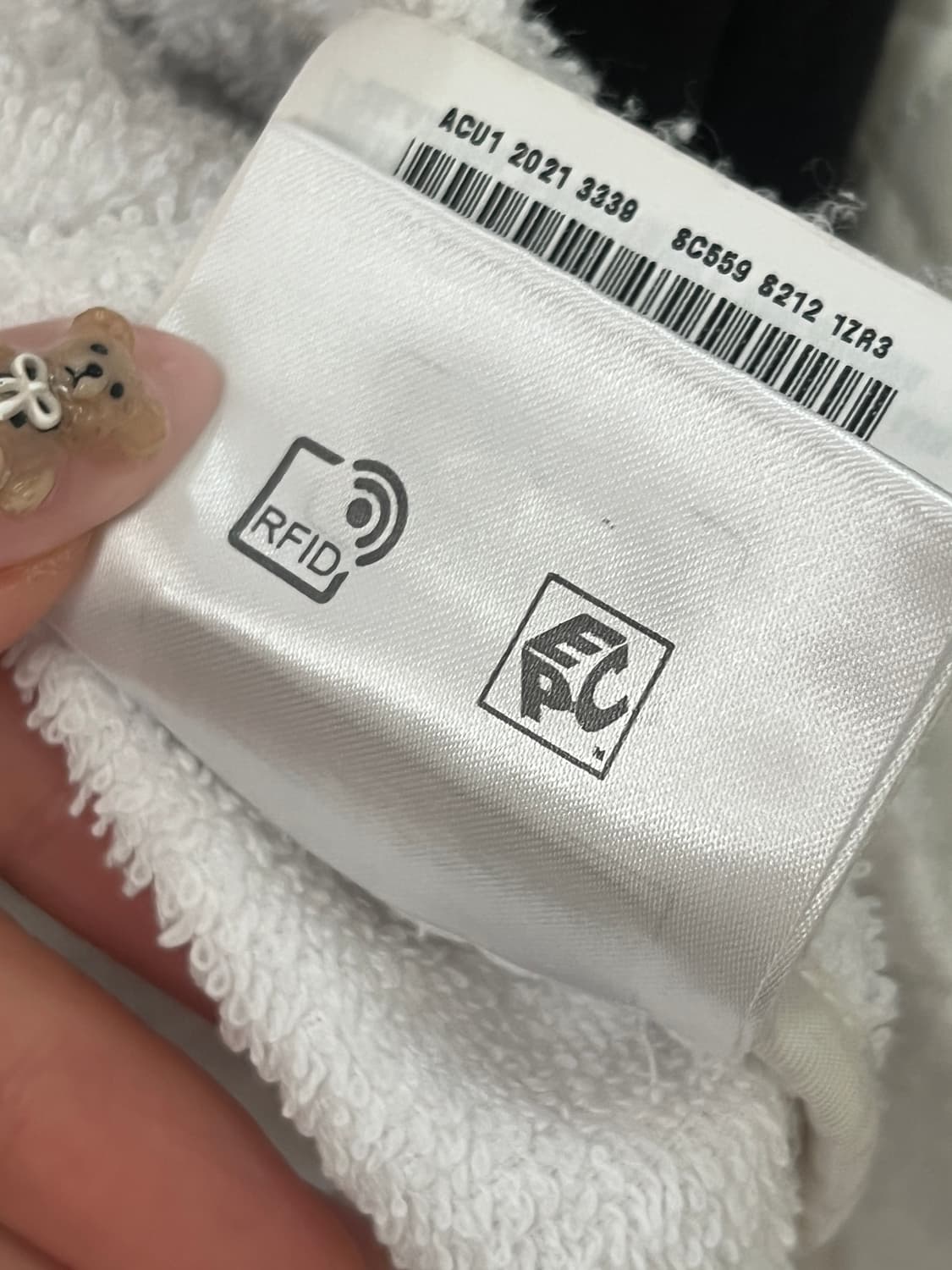 [XL] 프라다 테리 볼링 반팔 셔츠 화이트 상품이미지7