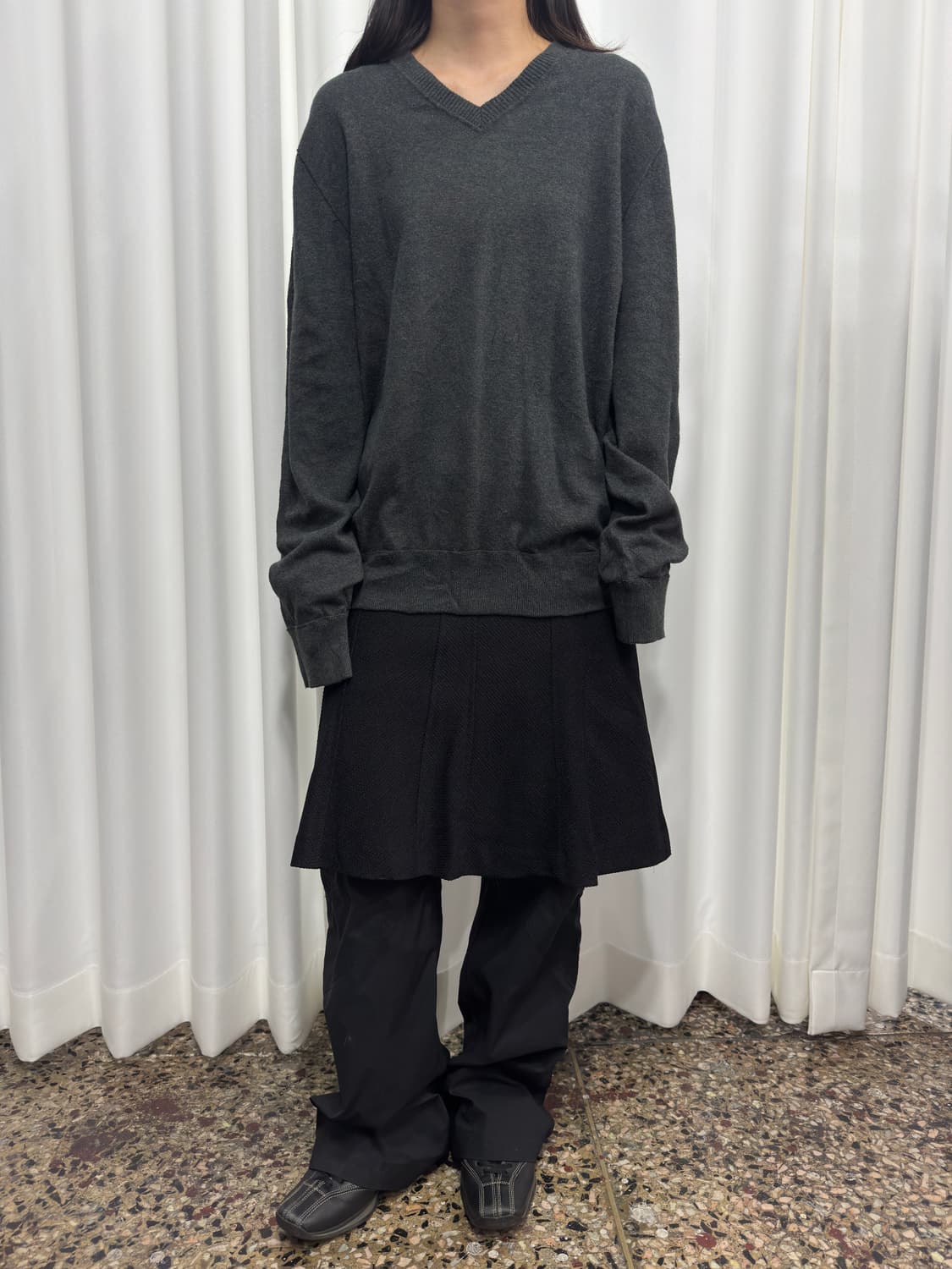 gap gray knit 상품이미지1