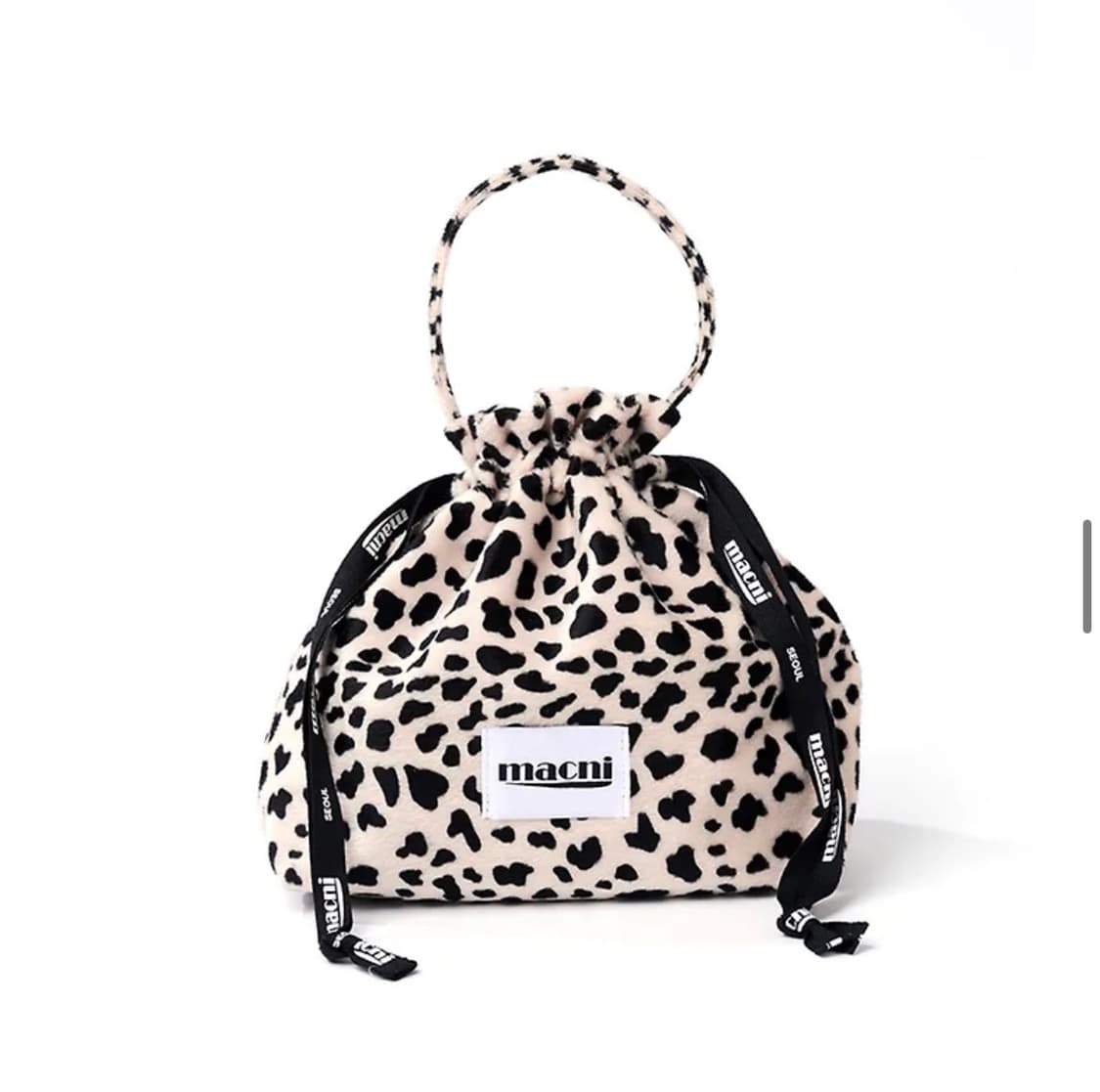 마크니 스트링 파우치백 레오파드 상품이미지2