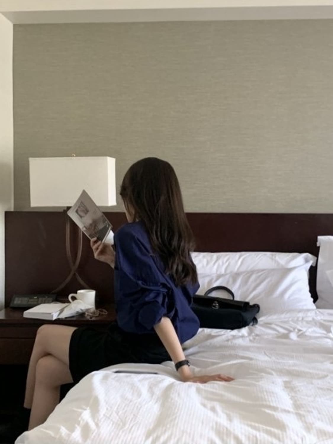 (새상품)프롬제이 메이드 핀턱 하프 슬랙스 블랙s 상품이미지4