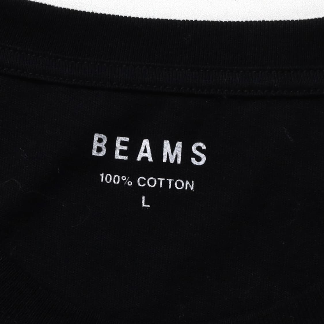 빔즈 BEAMS Logo Embroidered T-shirt 
 상품이미지4