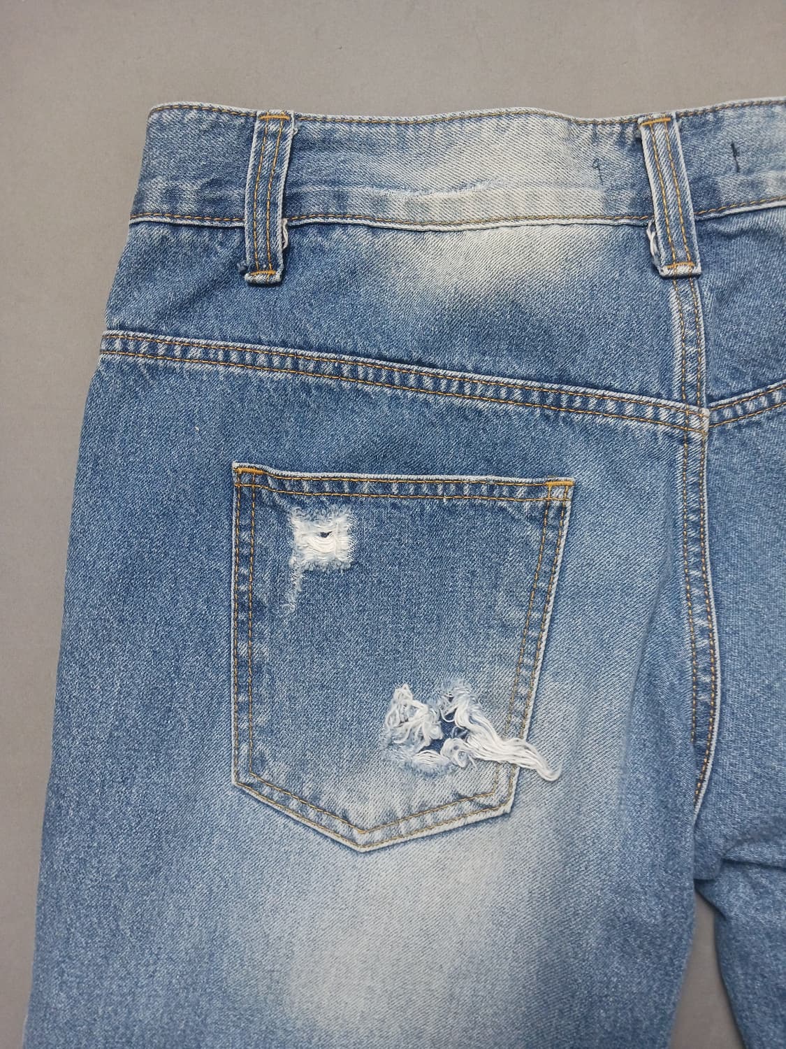 [32] 돌체앤가바나 데미지 앵클 데님 청반바지 상품이미지8