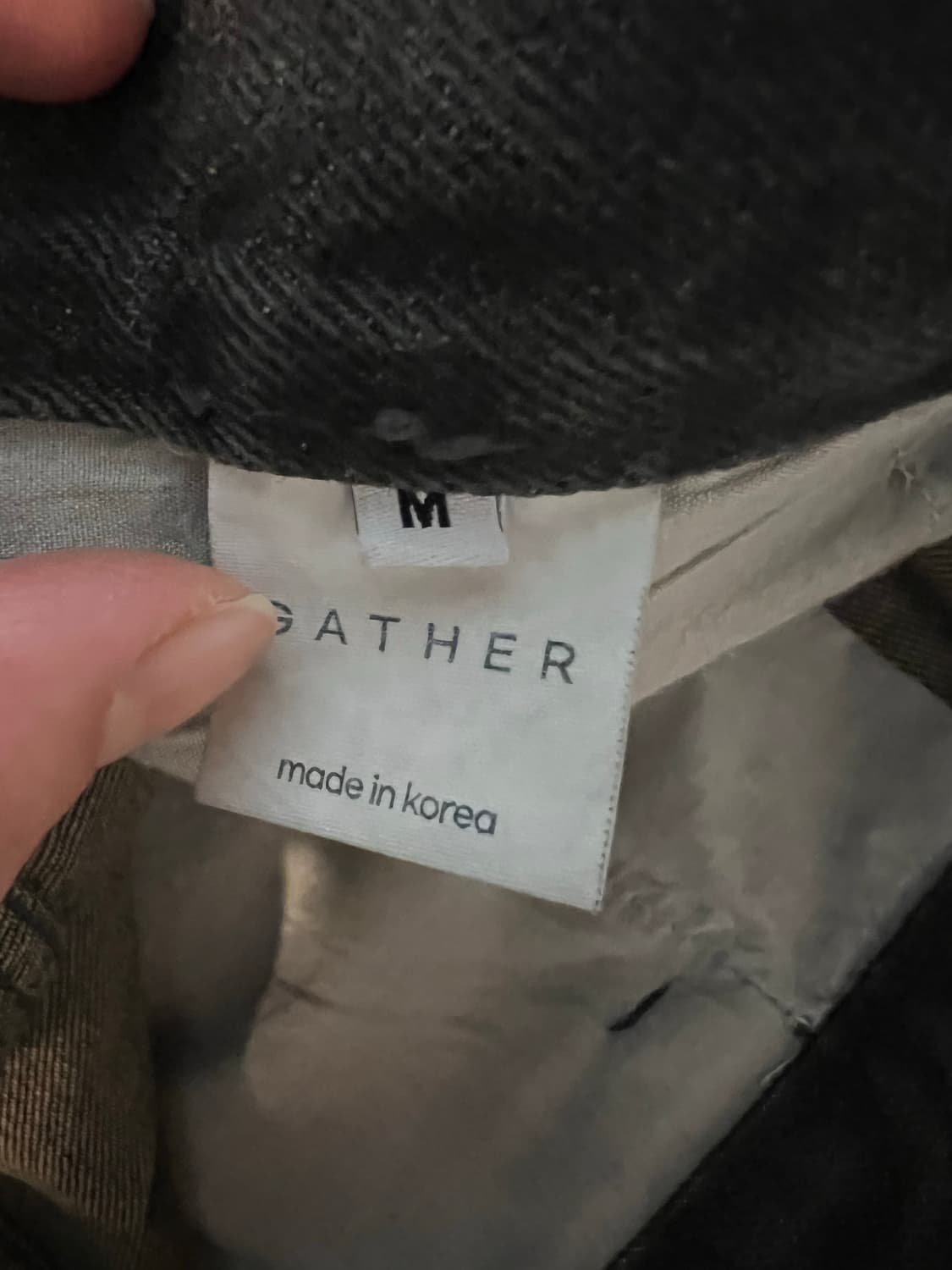 서번트 백프란팅 와이트 데님 팬츠 상품이미지9