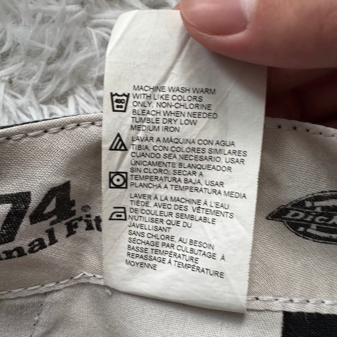 DICKIES 일본빈티지 면 바지 디키즈 빈티지바지 디키즈팬츠 L 33 상품이미지8