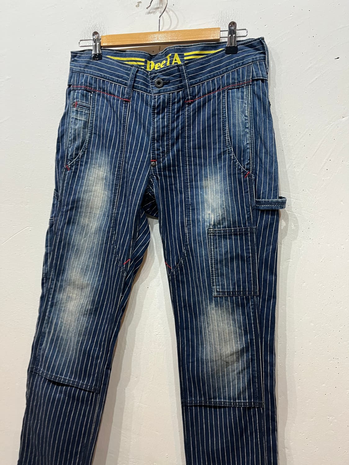 Deeta 워시드 히코리 카펜터 데님팬츠 Made in JAPAN  상품이미지4