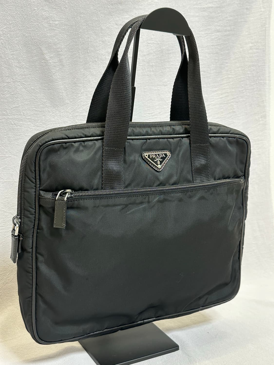 프라다 서류가방 나일론 남성용 토트백  상품이미지5
