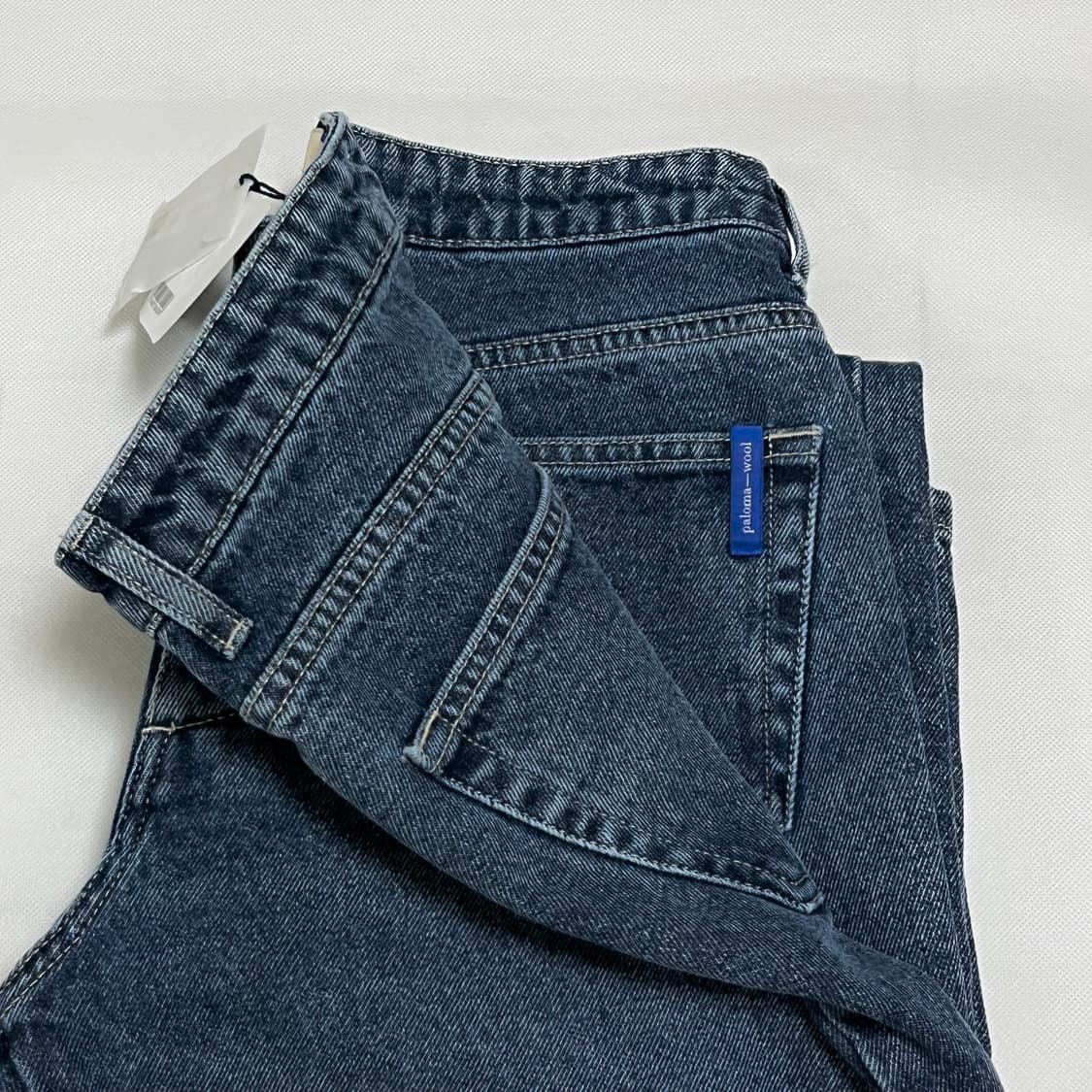 [34,36,38]팔로마울 Crowd 스터드 데님팬츠/블루 상품이미지3