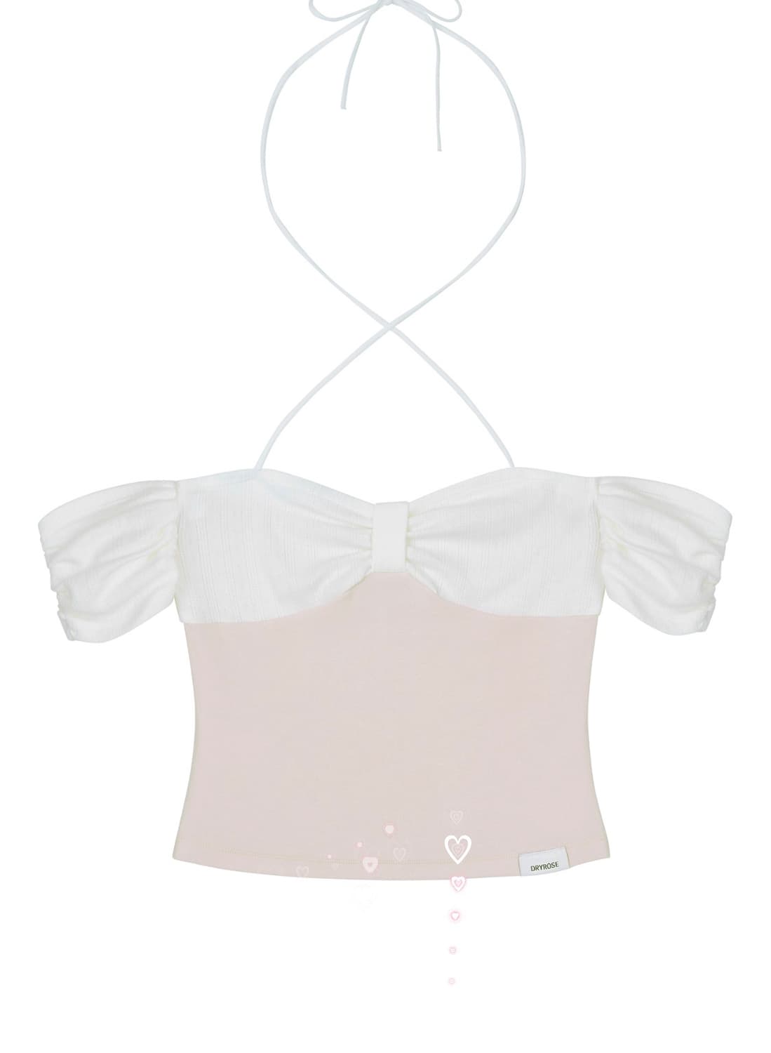 드라이로즈 리본 탑 구해요 상품이미지1