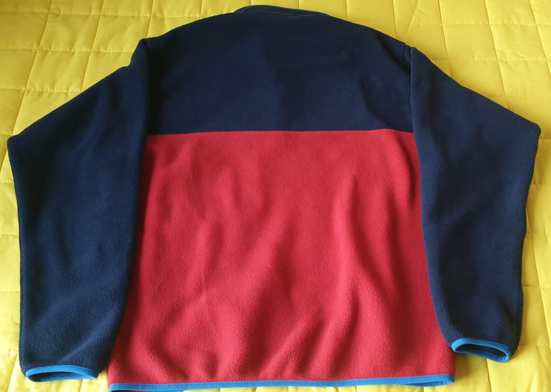 파타고니아 신칠라 스냅티 스웨터 네이비 레드 색상 M
 상품이미지4