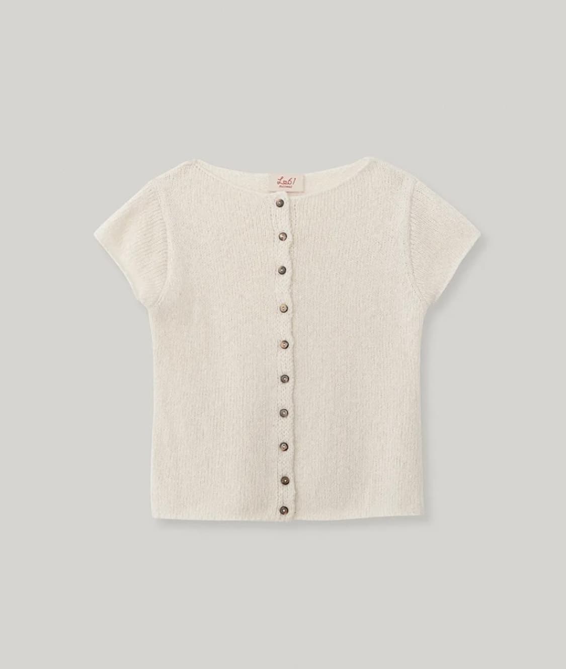 lo61 엘오61 Hei Cap-Sleeve 캡 슬리브 가디건 상품이미지1