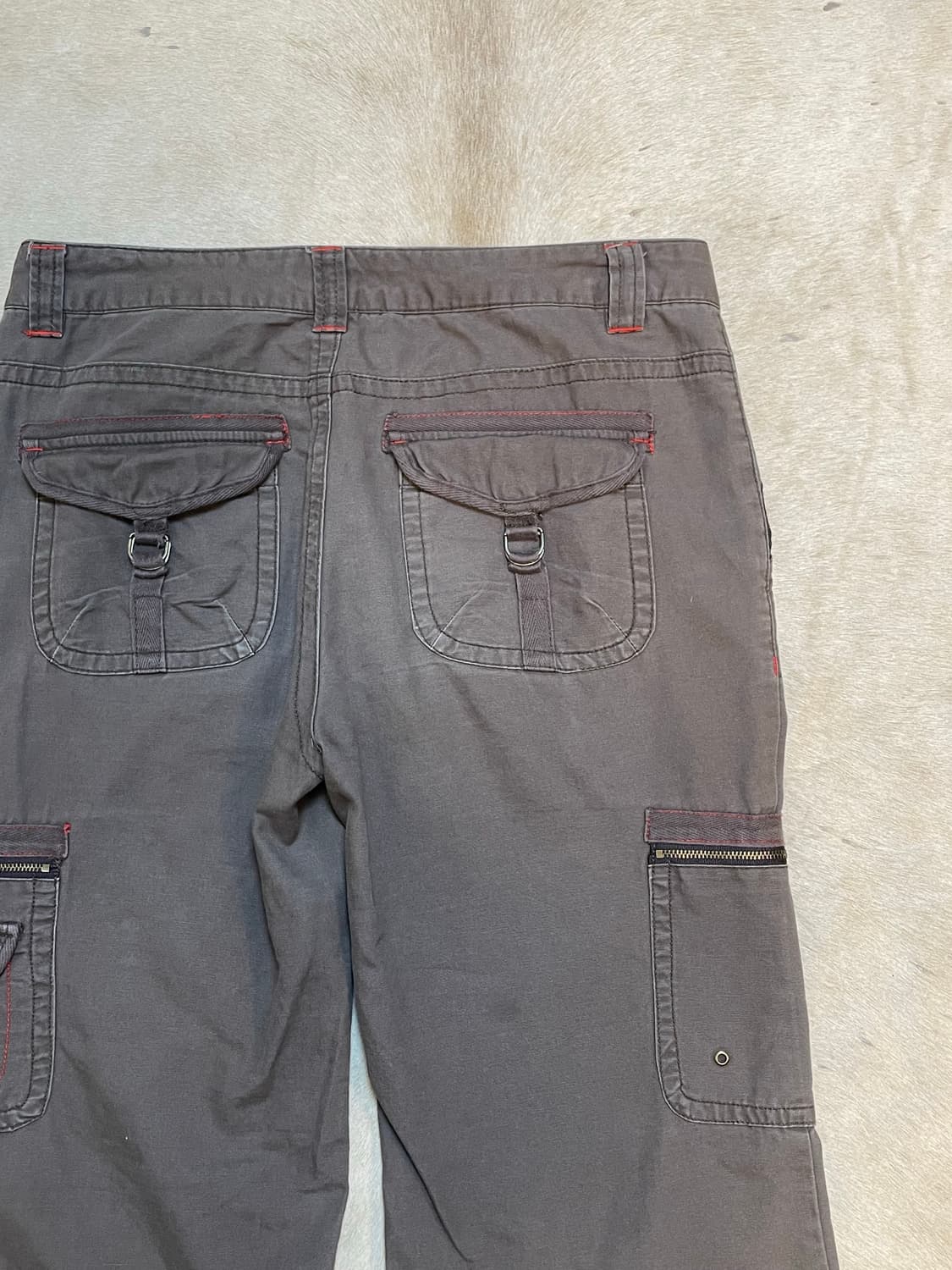 브라운 카고 부츠컷 상품이미지3