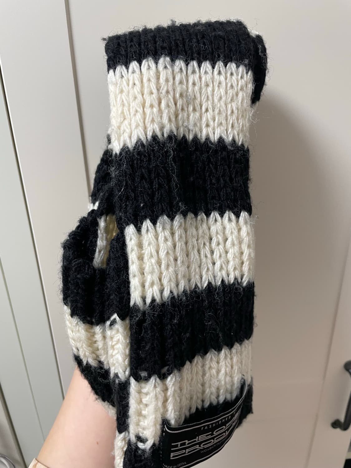 오픈와이와이 스트라이프 머플러 한소희착용 상품이미지5