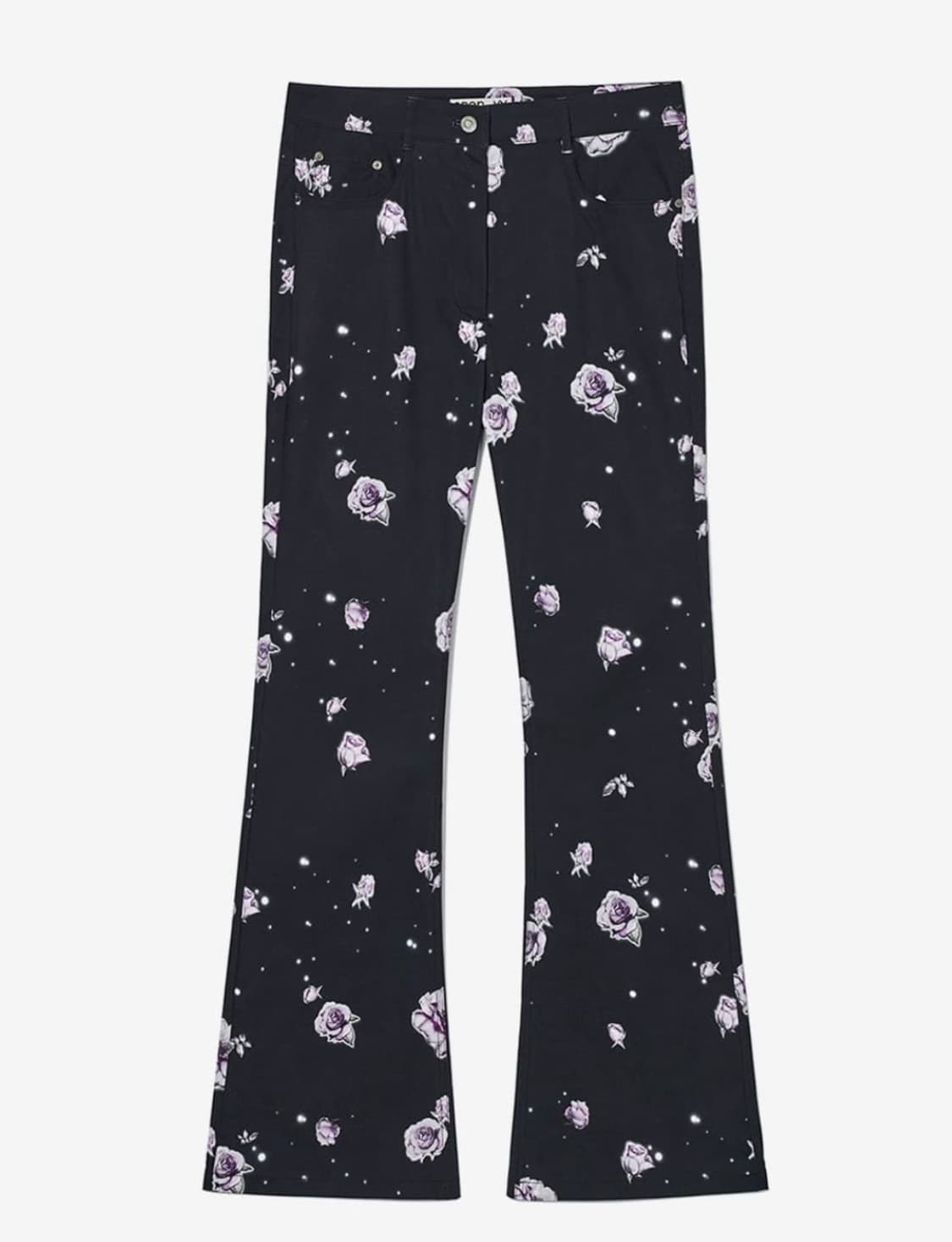 Open Yy 플라워 팬츠 상품이미지2