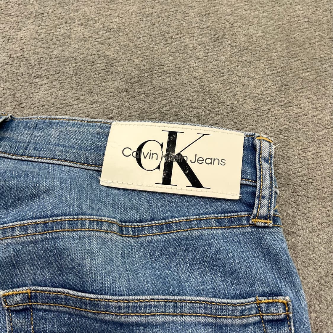 32 캘빈클라인 청바지 CK 로고 데님 상품이미지6