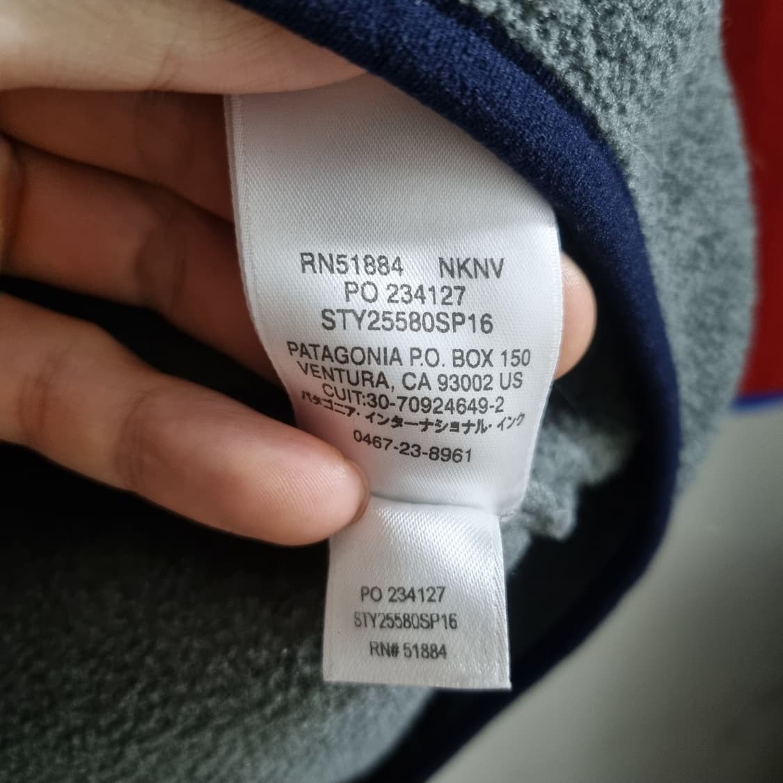 파타고니아 신칠라 라이트 웨이트 니켈그레이 맨즈 s  상품이미지3