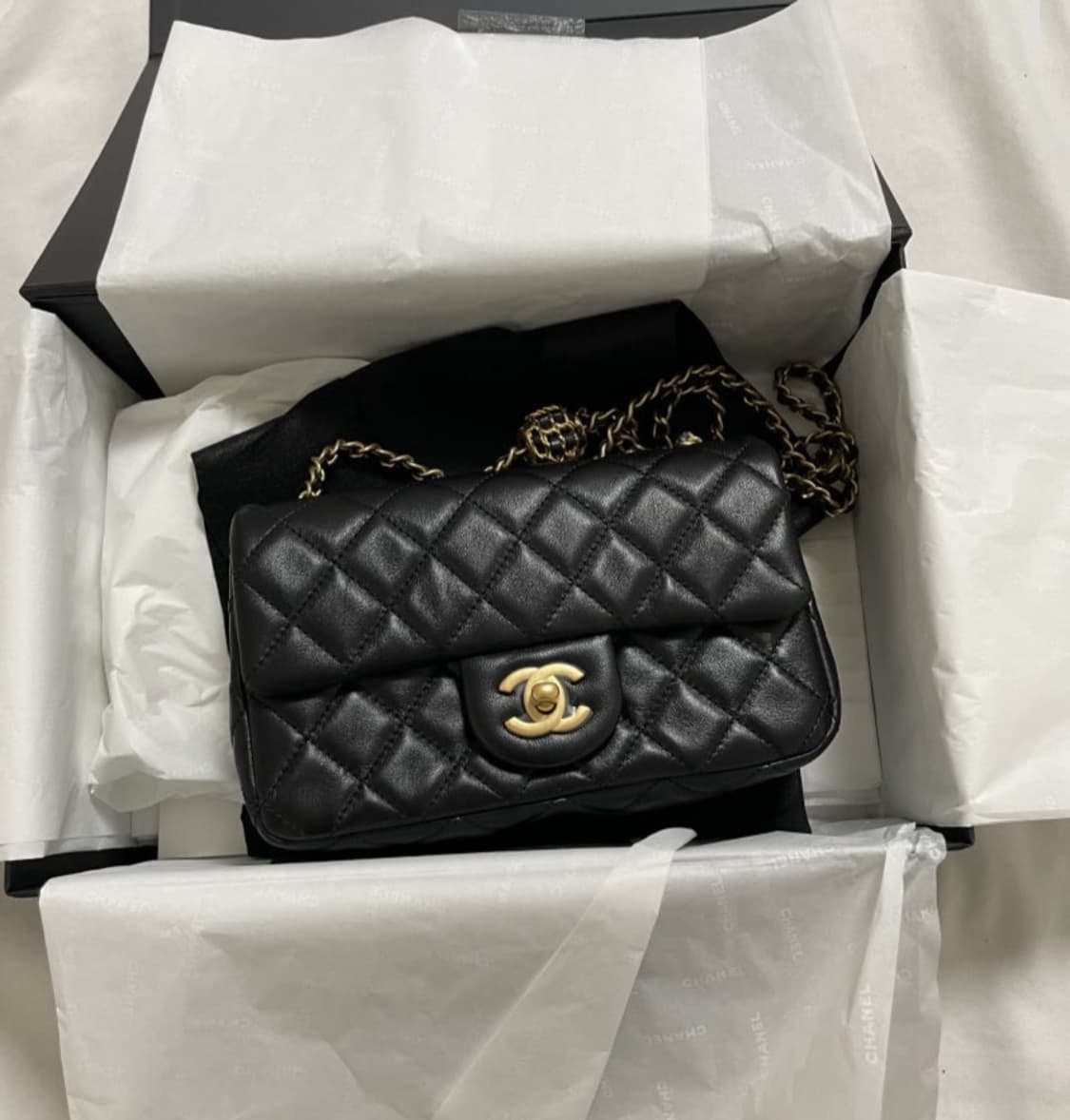 (정품)샤넬 골든볼 뉴미니 가방  급처! 상품이미지1