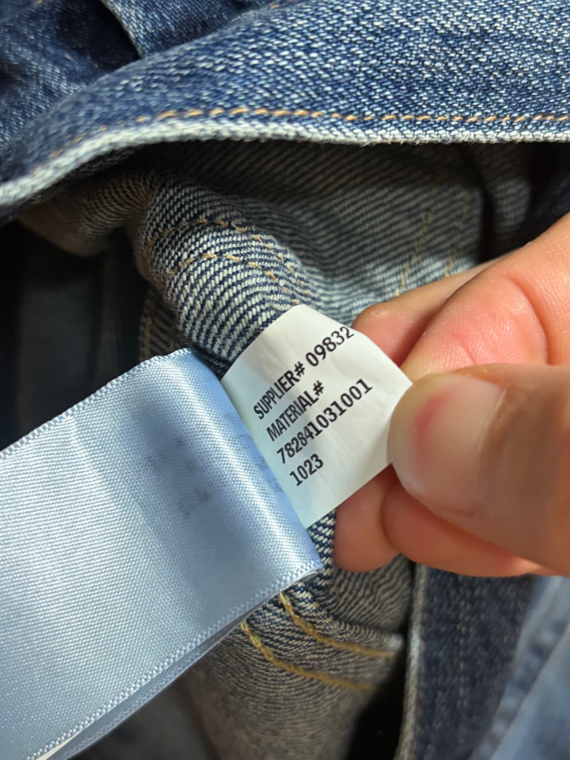 (M) RRL 오버데일 셀비지 청자켓 2세대 웨스트뷰 상품이미지5