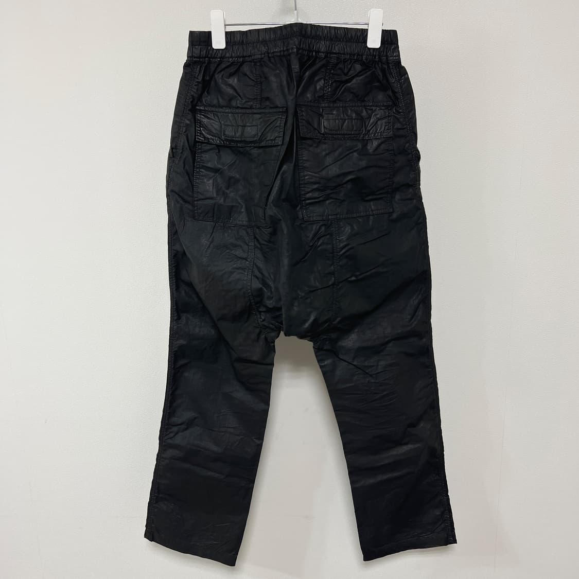 릭오웬스 15SS 다크쉐도우 드로우스트링 코팅 배기 팬츠 상품이미지3