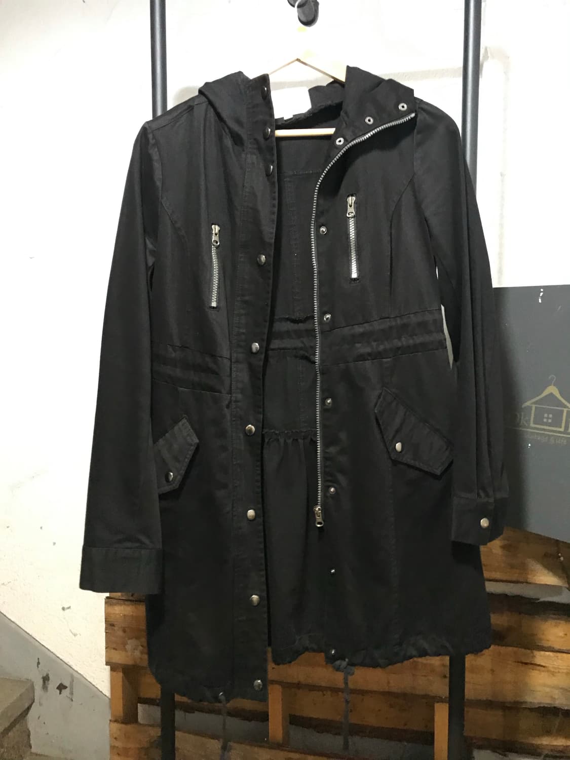 back frill military jacket 상품이미지2