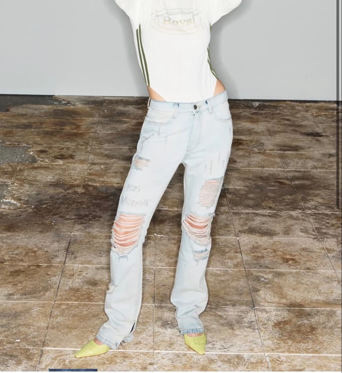 택x새상품, 무료배송) 오픈와이와이 데님 팬츠 3사이즈 상품이미지2