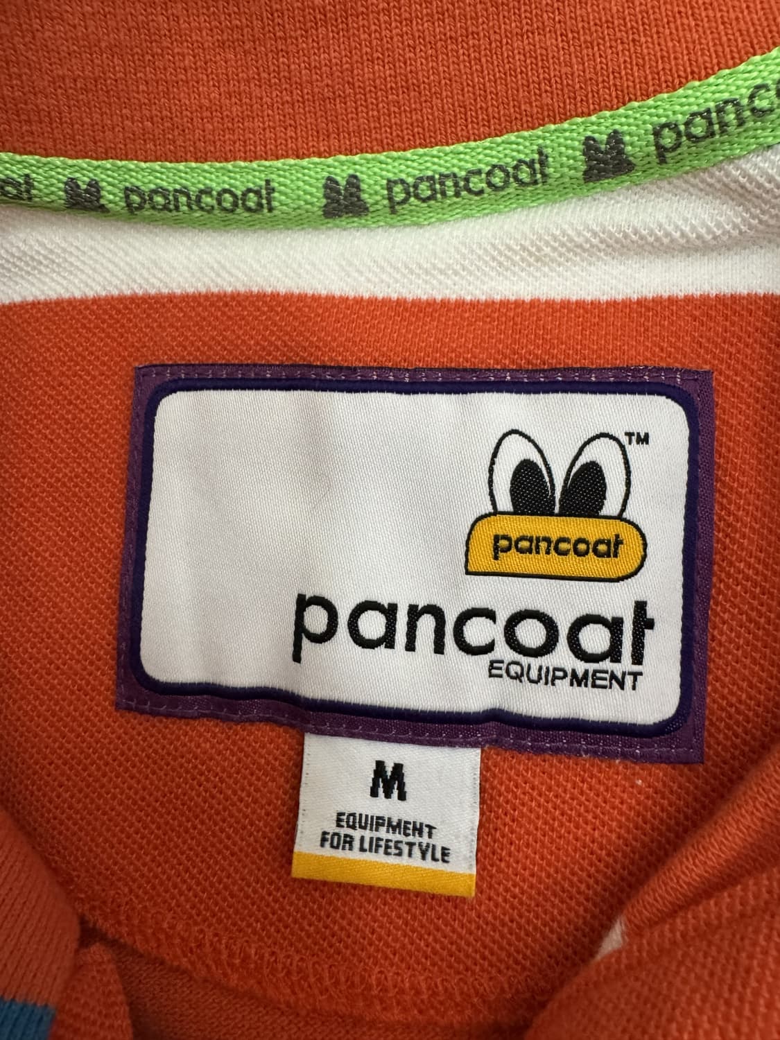 PANCOAT 팬콧 멀티 스트라이프 PK 카라 반팔 티셔츠 상품이미지3