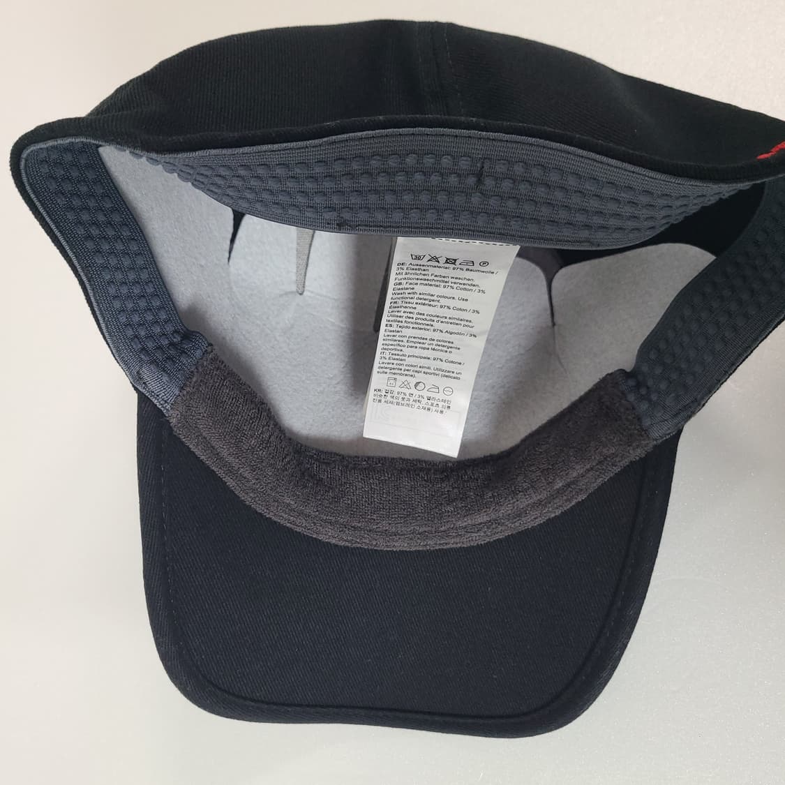 마무트 MAMMUT 구형 블랙 등산 모자 볼캡 (대두58cm~61cm) 상품이미지9