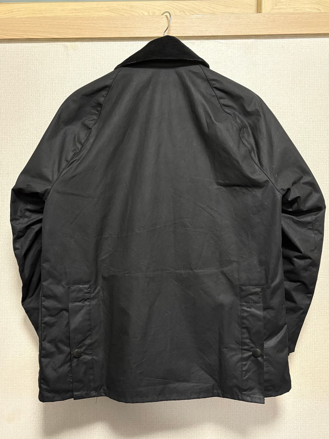 (38)바버 비데일 블랙 왁스자켓 루이스레더 어딕트클로즈 부코 상품이미지4