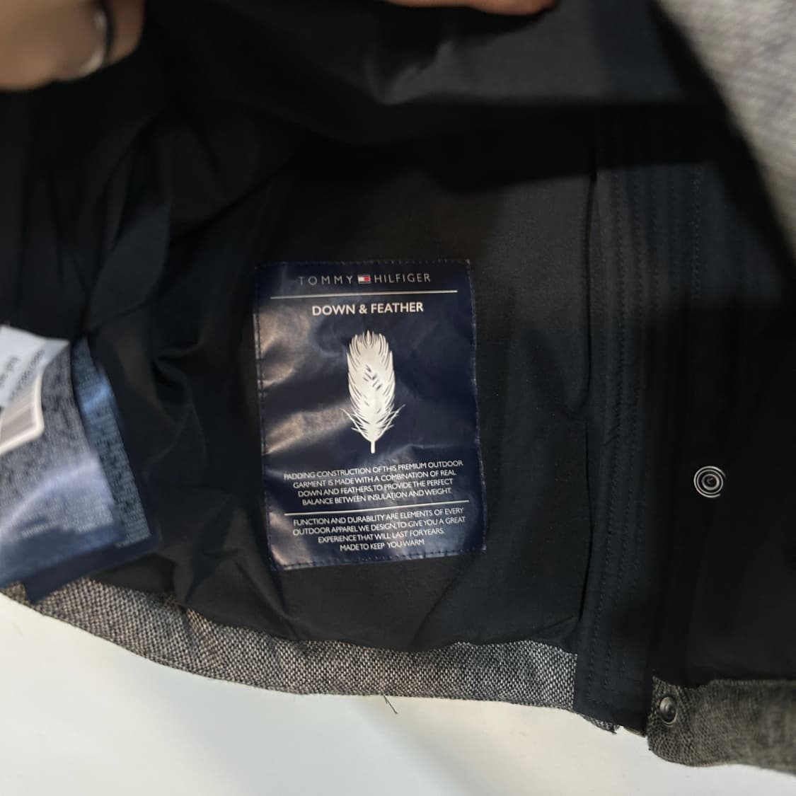 타미힐피거 남성 거위털 패딩조끼 95 상품이미지4