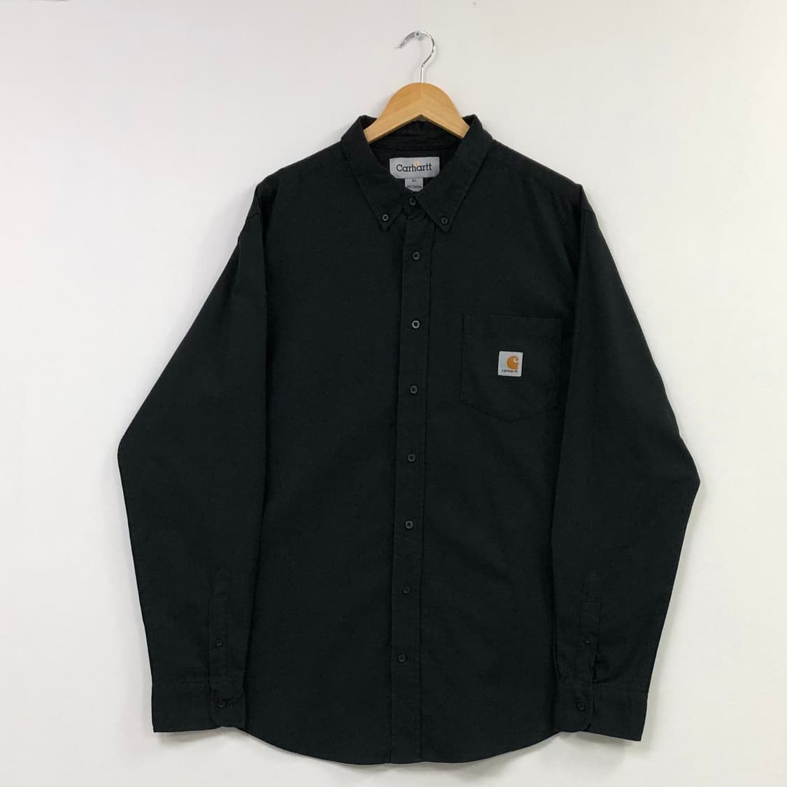 Xxl 칼하트 블랙 워크 셔츠 상품이미지2