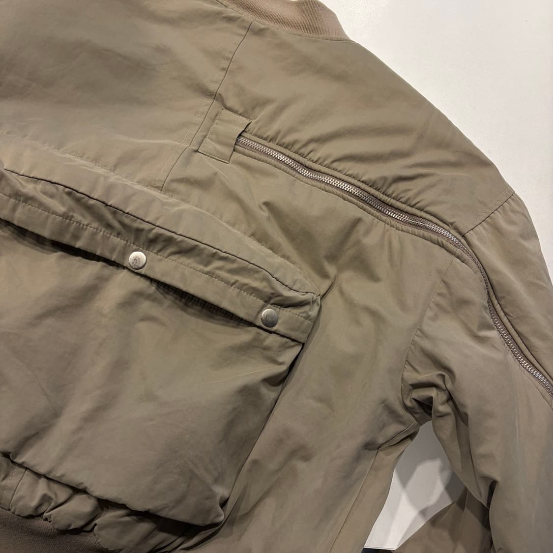 [1] 그레일즈 봄버 베이지 지퍼 집업 자켓 C572 상품이미지6