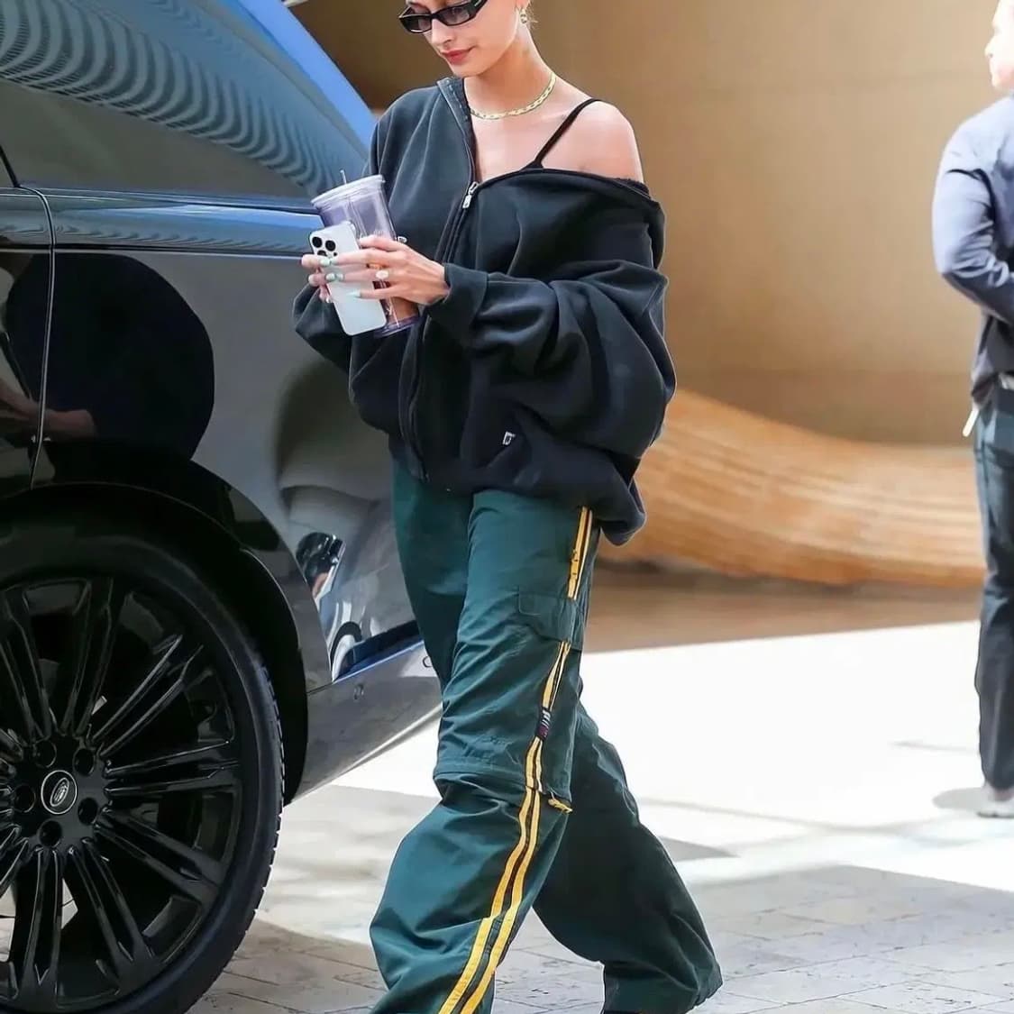 [XXL] 90s 빈티지 러셀 후드집업 워시드 블랙 상품이미지8