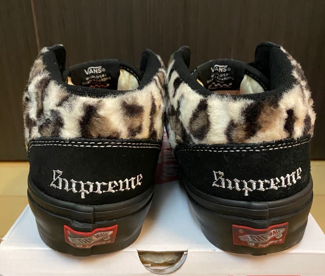 Supreme × Vans Leopard Half Cab 상품이미지3