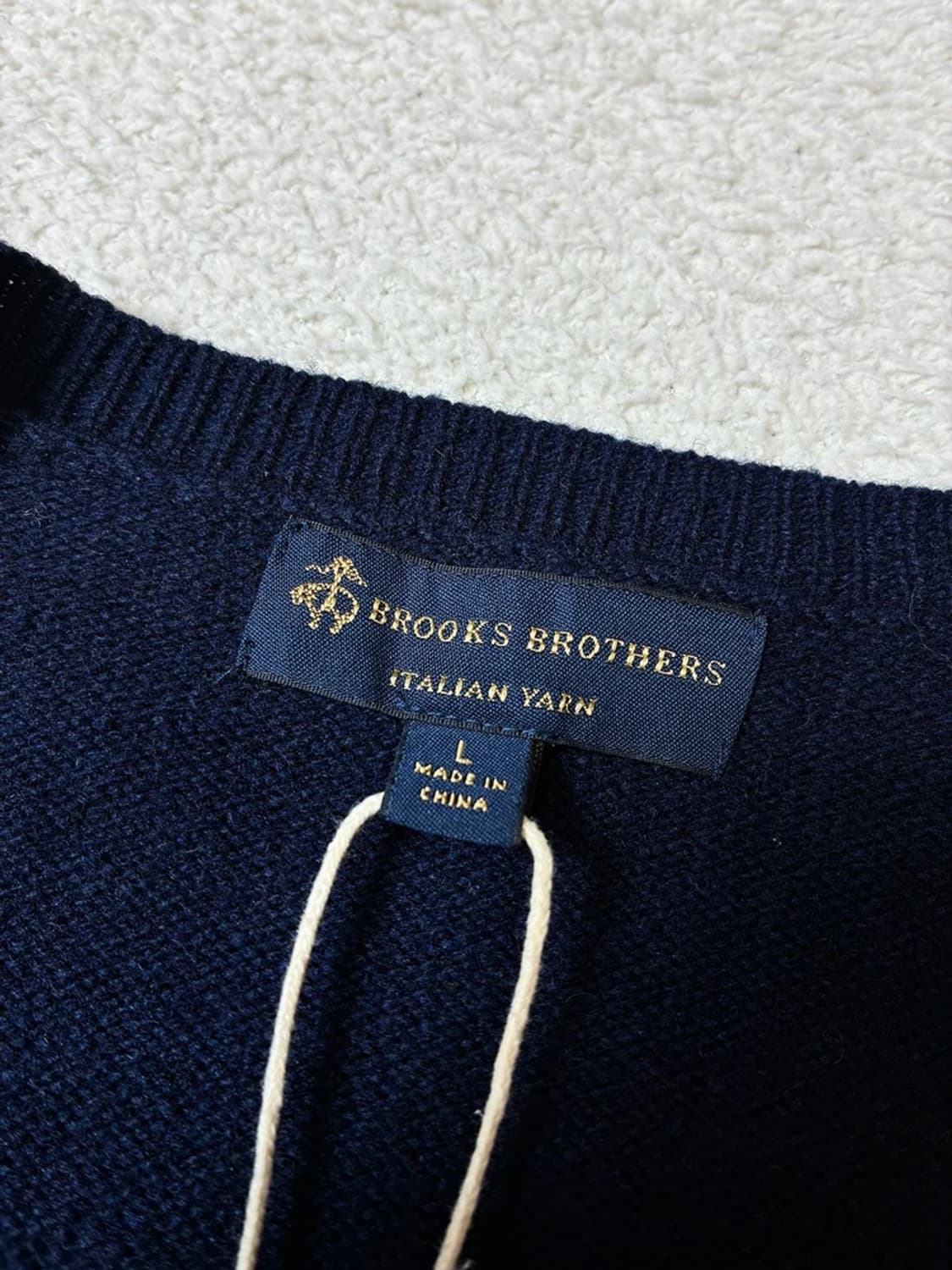 브룩스 브라더스 램스울 블랙와치 베스트 PN7980 상품이미지5