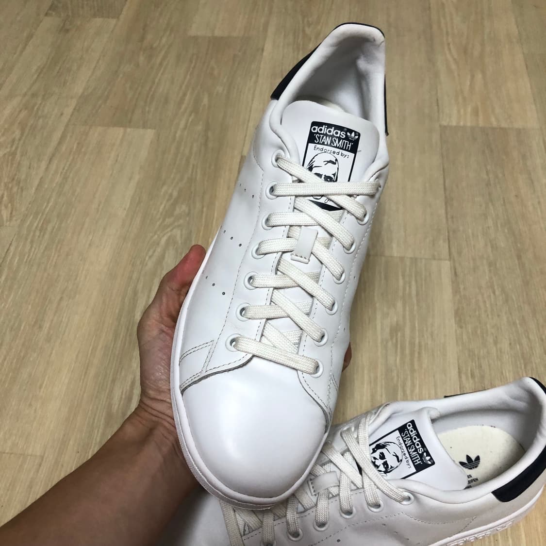 (285) 아디다스 adidas 스탠스미스 화이트 리얼레더 285 상품이미지7