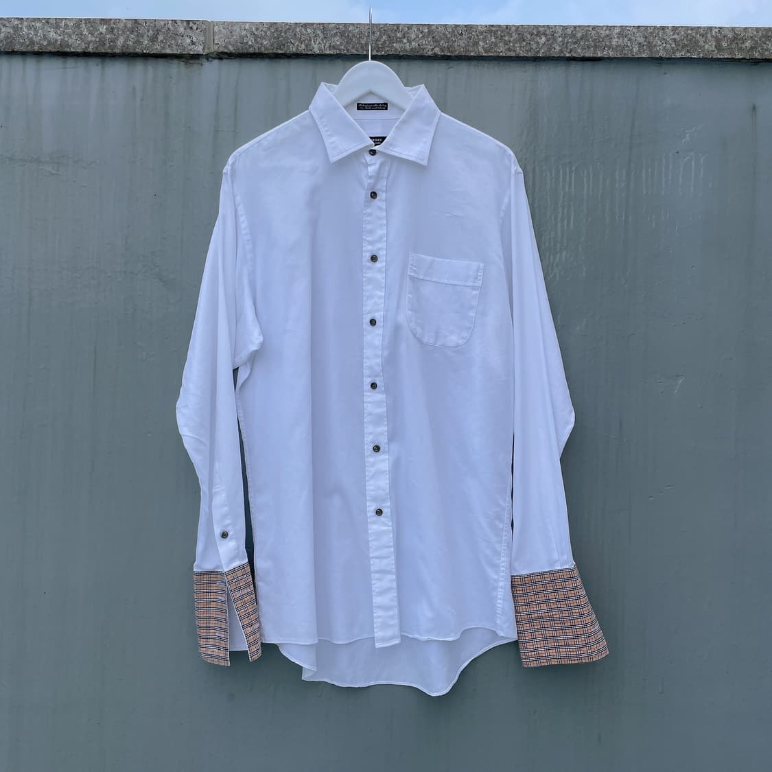 버버리 노바체크 소매포인트 셔츠 상품이미지2