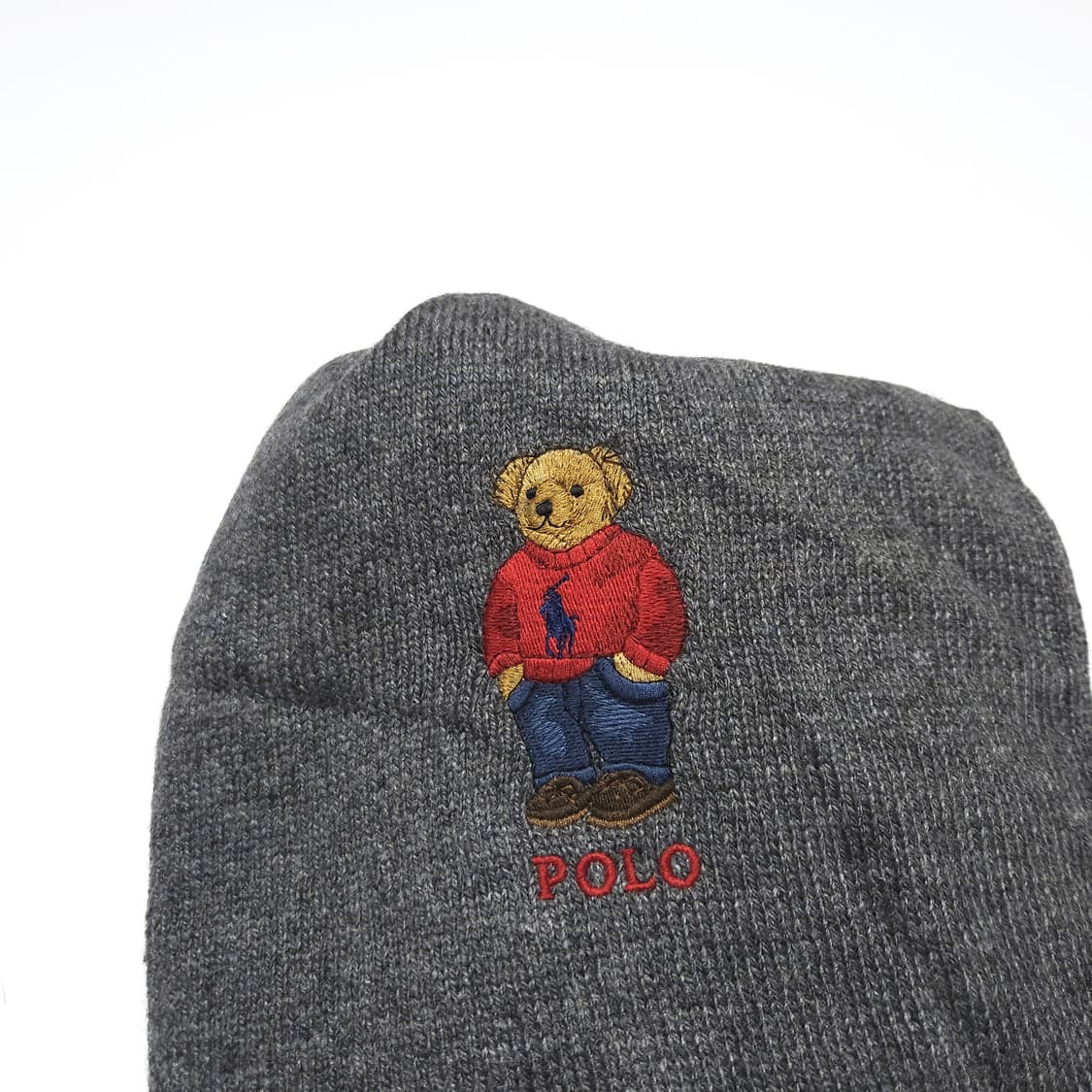 폴로 랄프로렌 베어 머플러 목도리 그레이 상품이미지4