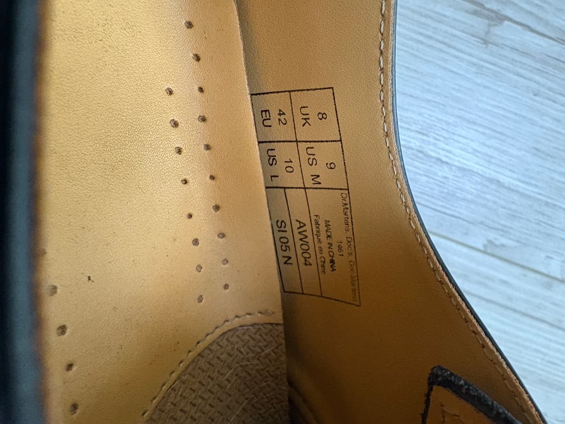 닥터마틴 1461 3홀 스무스 270 상품이미지7