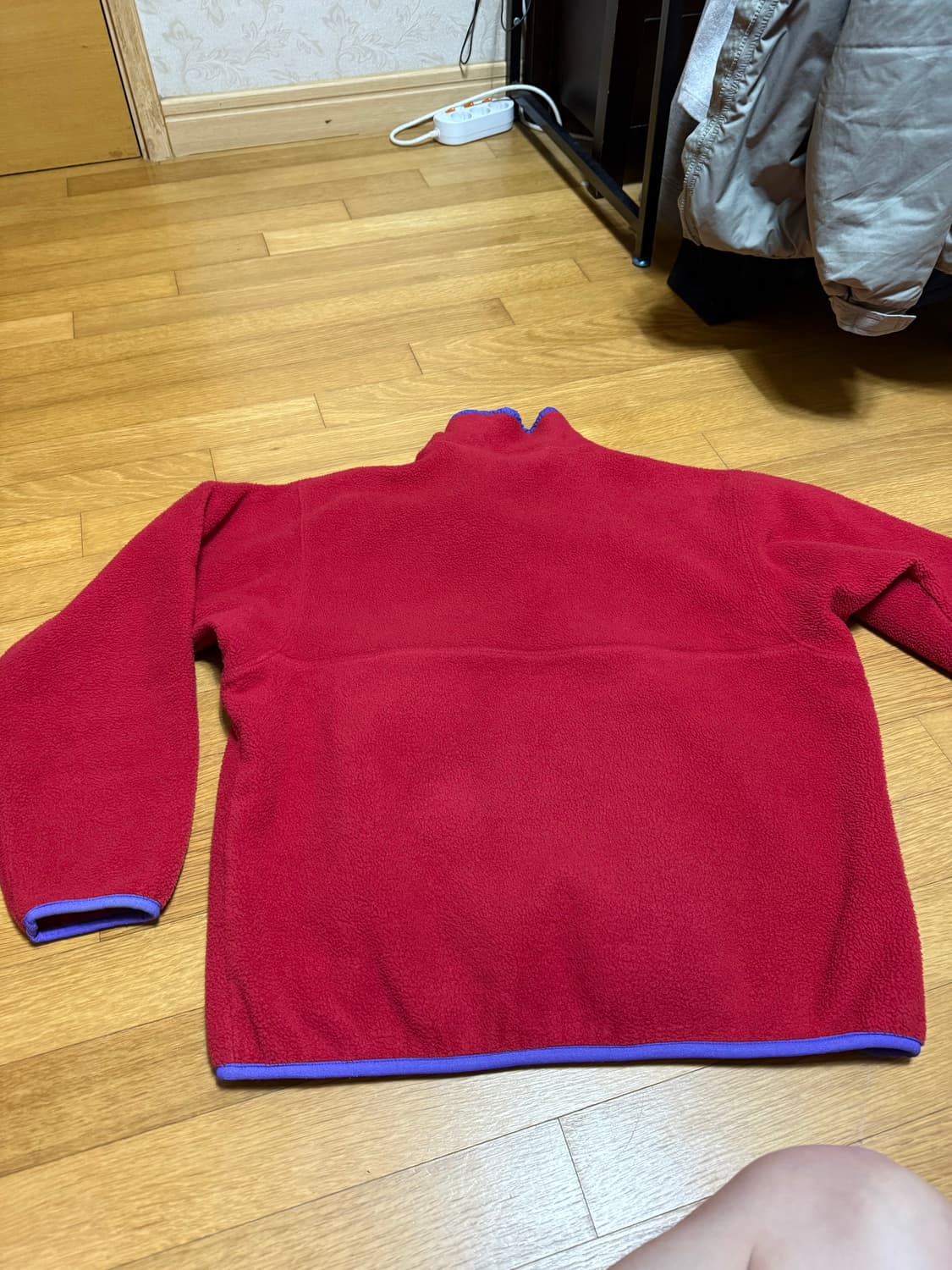 XL 파타고니아 빈티지 신칠라 레드 주머니 보라 상품이미지2