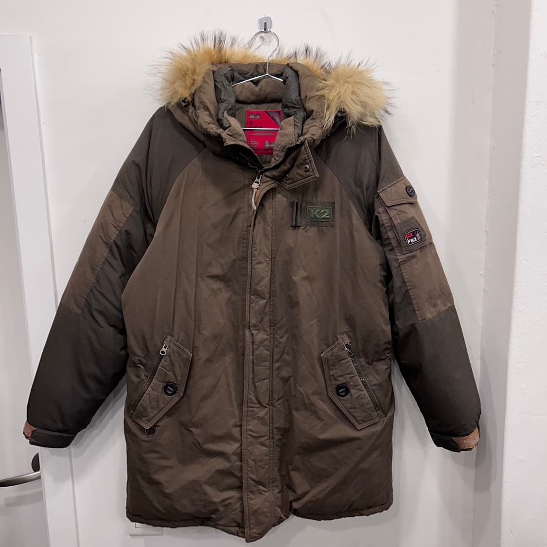K2 + FS2 덕다운 후드 유틸리티 셰르파 패딩 상품이미지2