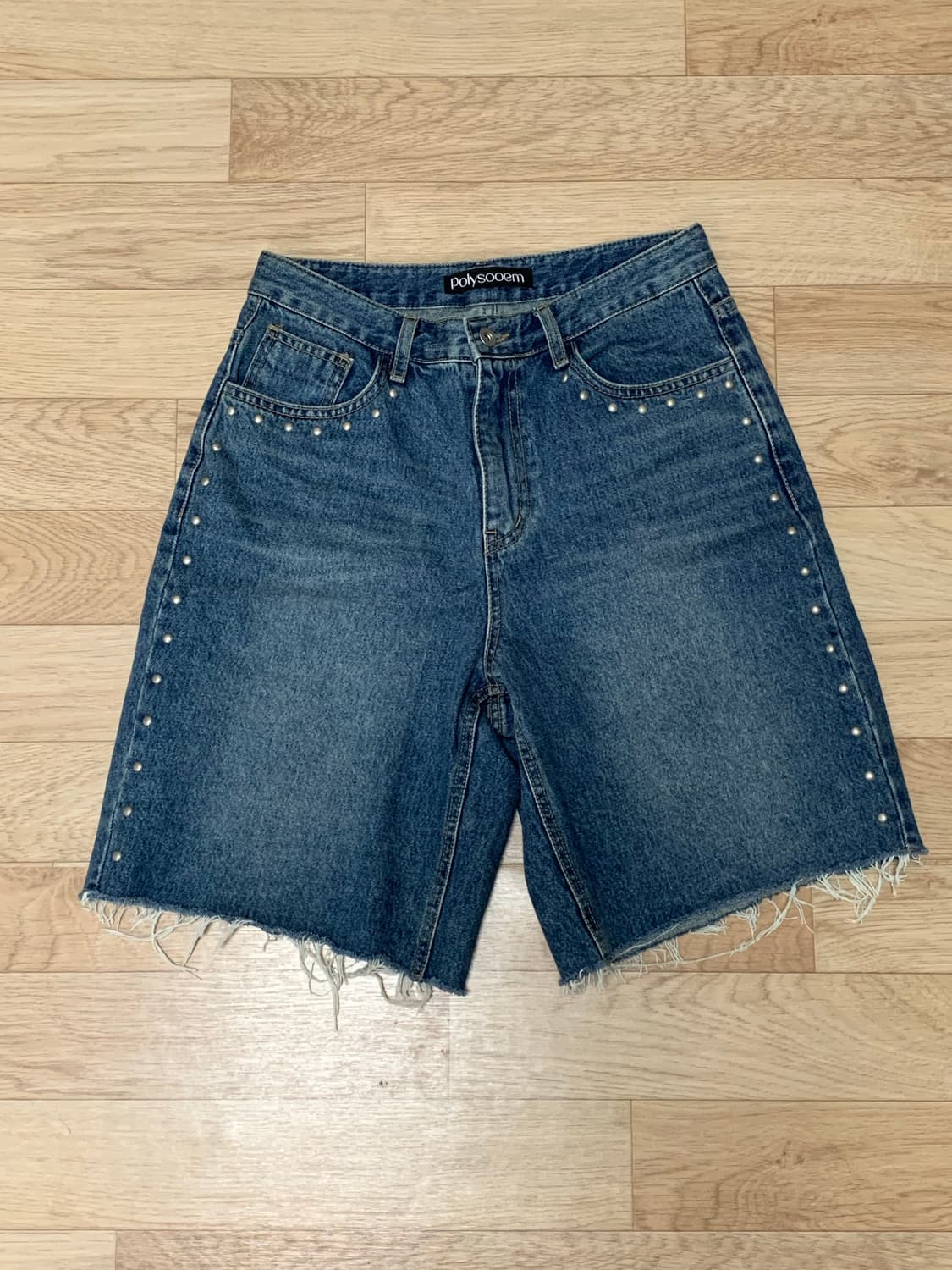 폴리수엠 스터드 버뮤다팬츠 상품이미지3