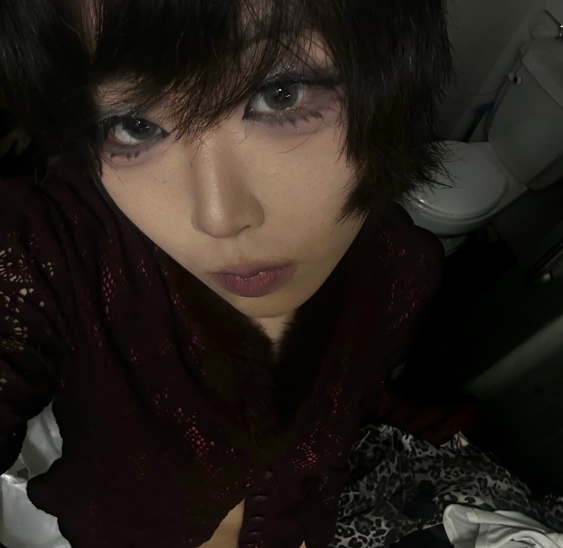 고스 카라 퍼 자켓 상품이미지2